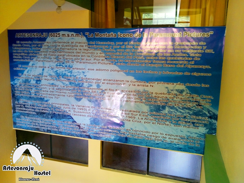 Artesonraju Hostel Huaraz